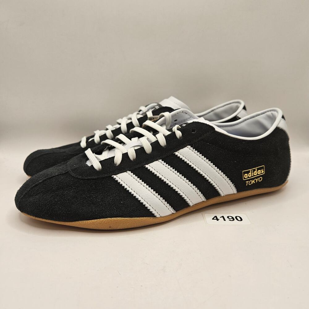 ADIDAS ORIGINALS WOMEN'S 11 TOKYO OG BLACK WHITE GUM NWOB JI0183